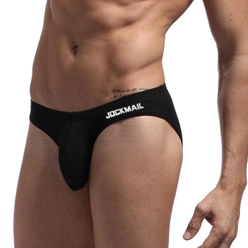 JOCKMAIL Men's Comfort Cotton Spandex Briefs