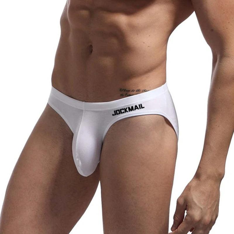 JOCKMAIL Men's Comfort Cotton Spandex Briefs