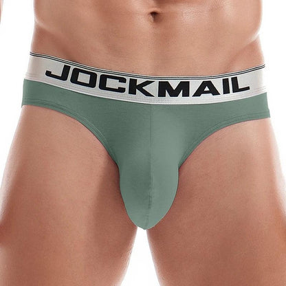 JOCKMAIL Men's Comfort Cotton Spandex Briefs