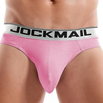 JOCKMAIL Men's Comfort Cotton Spandex Briefs