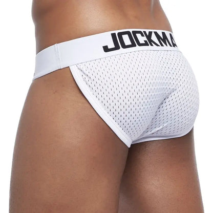 JOCKMAIL Men's U-Convex Mesh Briefs