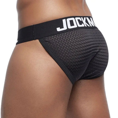 JOCKMAIL Men's U-Convex Mesh Briefs