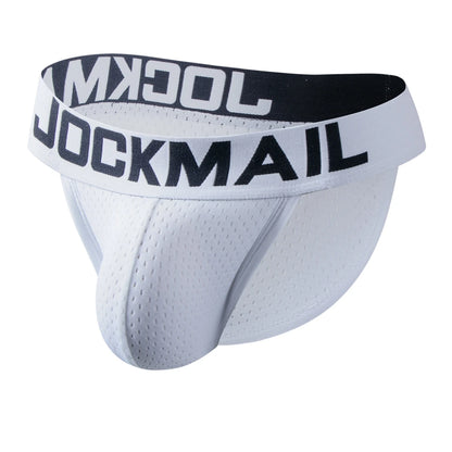 JOCKMAIL Men's U-Convex Mesh Briefs