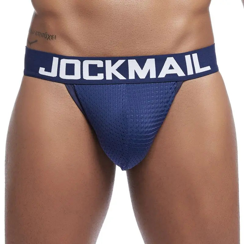 JOCKMAIL Men's U-Convex Mesh Briefs