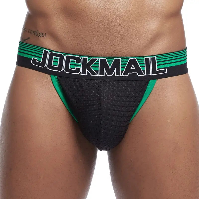 JOCKMAIL Men's U-Convex Mesh Briefs