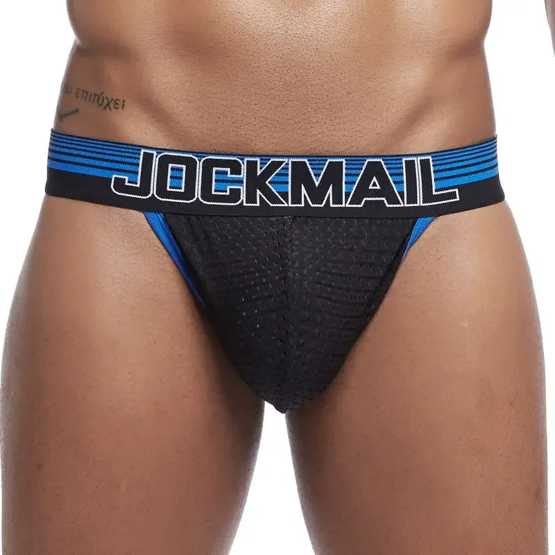 JOCKMAIL Men's U-Convex Mesh Briefs