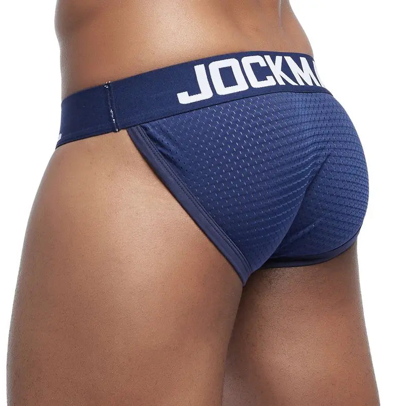 JOCKMAIL Men's U-Convex Mesh Briefs