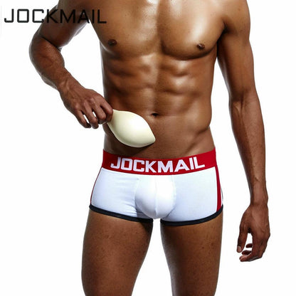 Jockmail Sponge Cushion Sexy Men's Underwear