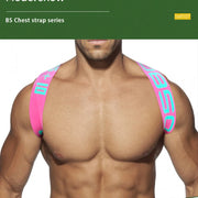 Men's Muscle Chest Harness Cross Strap image 12