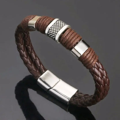 Leather Bracelets Jewelry Gift for Men