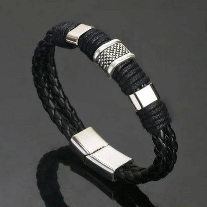 Leather Bracelets Jewelry Gift for Men