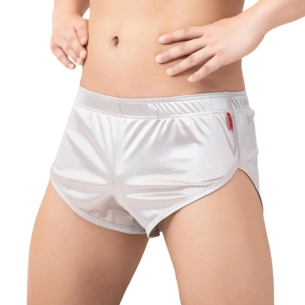 Luxury Men's Smooth Silk Boxer Shorts for Ultimate Comfort