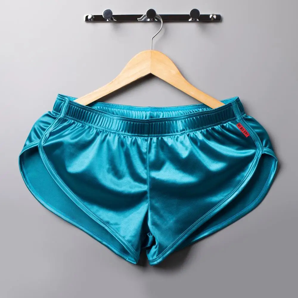 Luxury Men's Smooth Silk Boxer Shorts for Ultimate Comfort