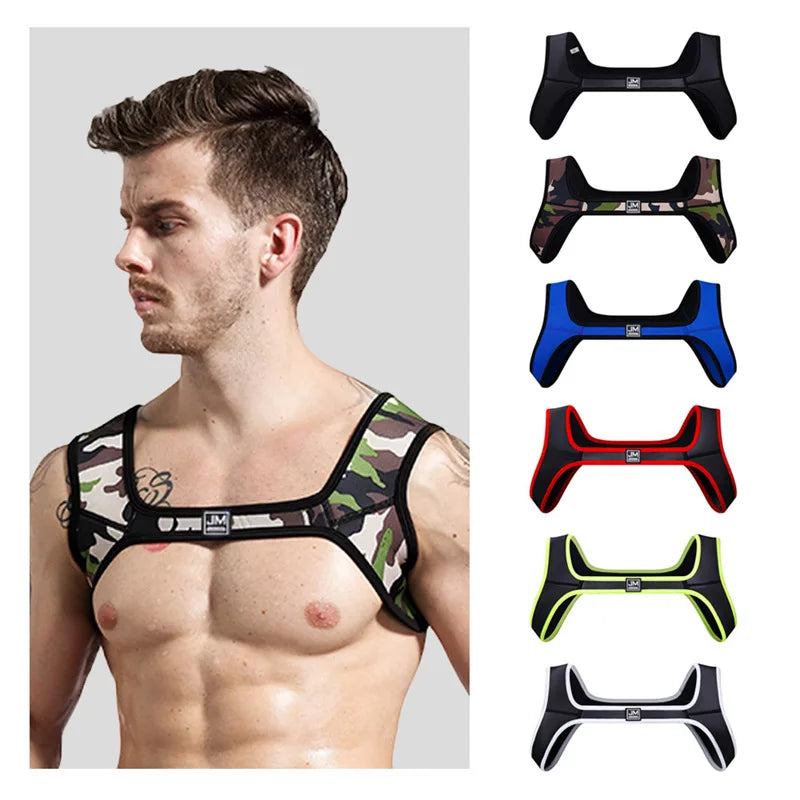 Male Harness Bodysuit