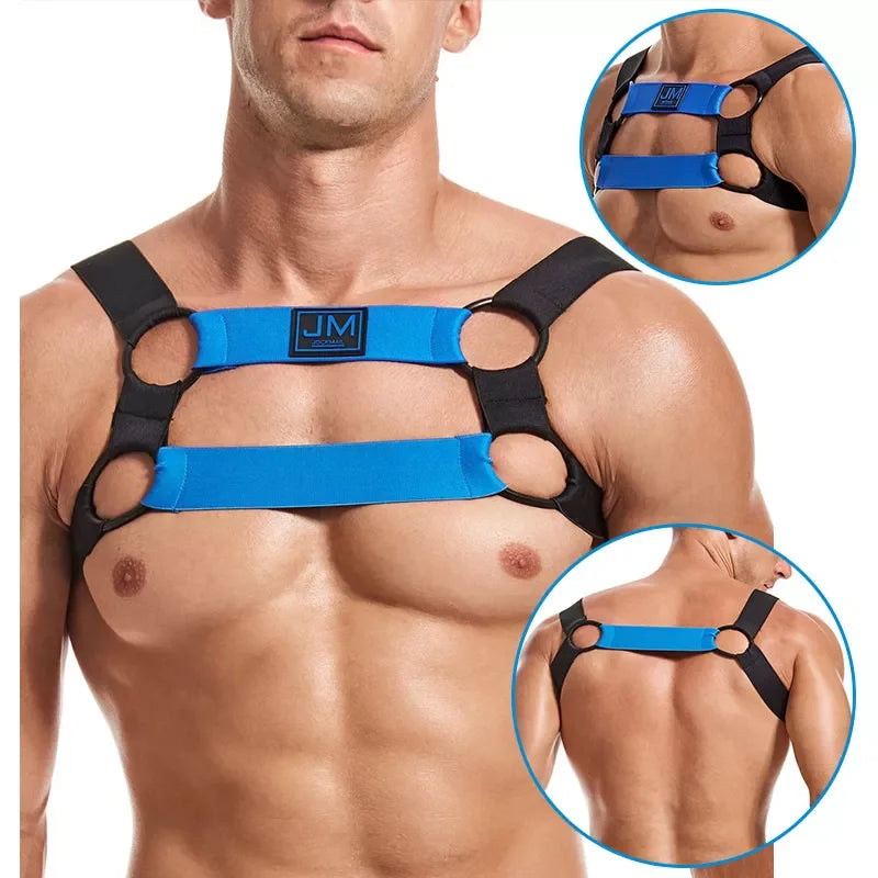 Male Harness Bodysuit