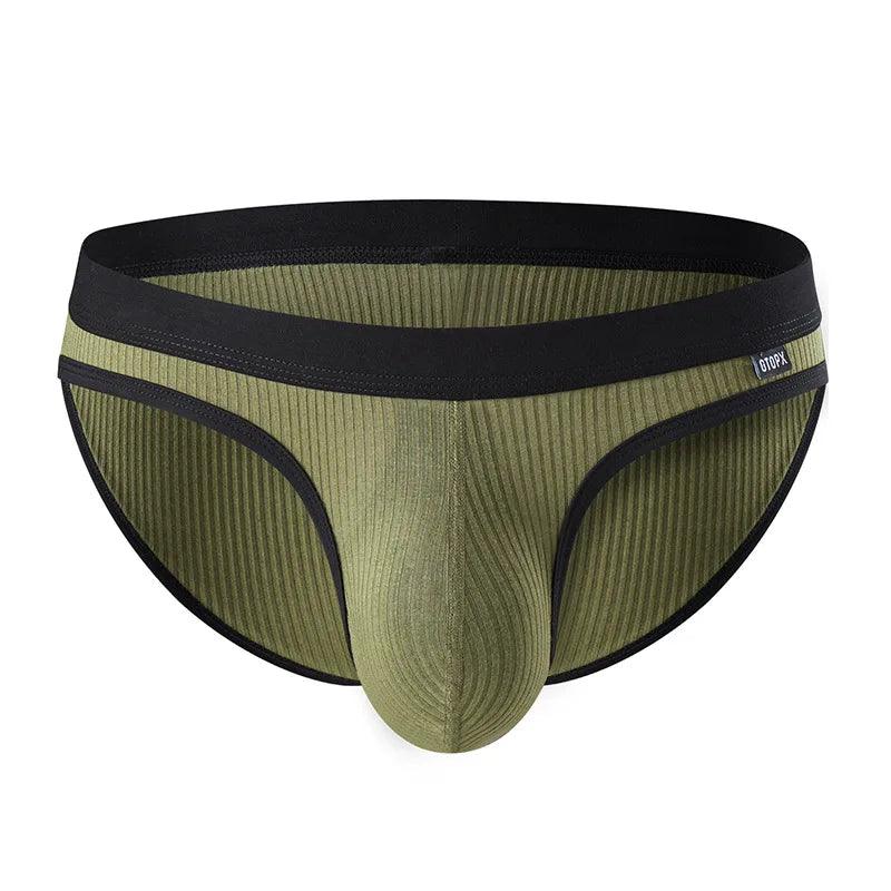 Men's Breathable Mid-Waist Briefs