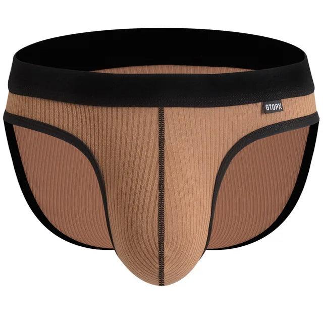 Men's Breathable Mid-Waist Briefs