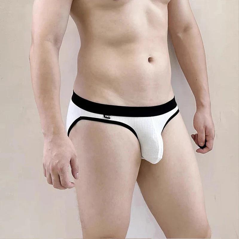 Men's Breathable Mid-Waist Briefs