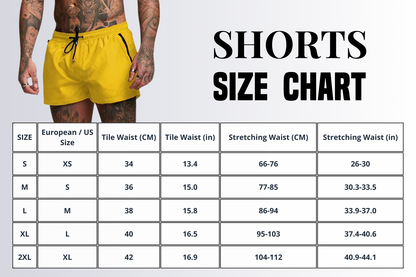 Men's Casual Gym & Beach Shorts