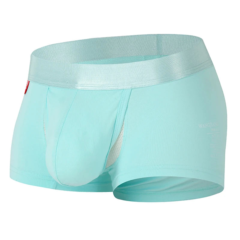 Men's Cotton Boxer Shorts with Pouch