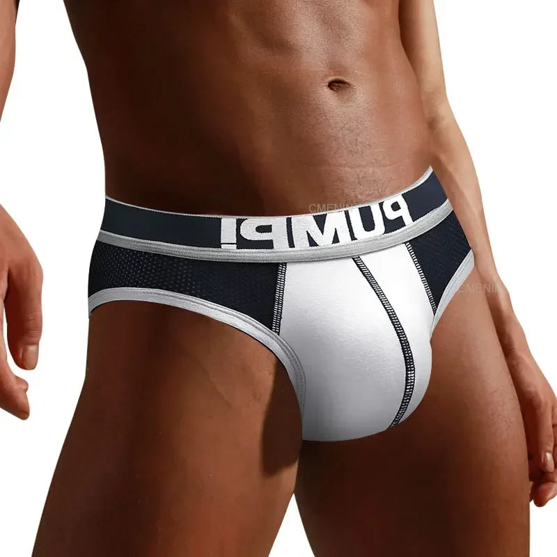 Men's Cotton Spandex Briefs Underwear