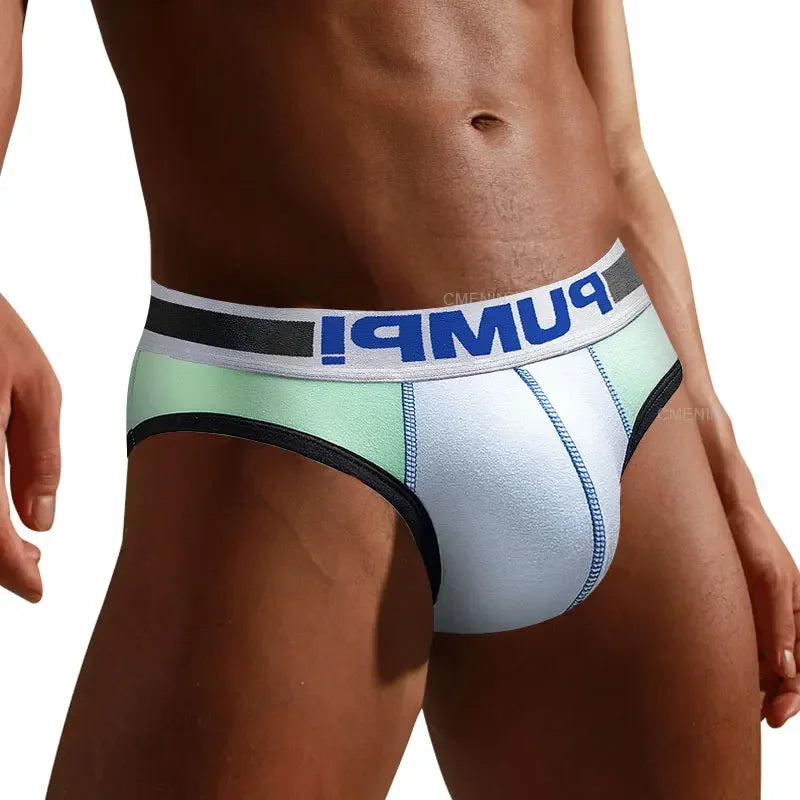 Men's Cotton Spandex Briefs Underwear