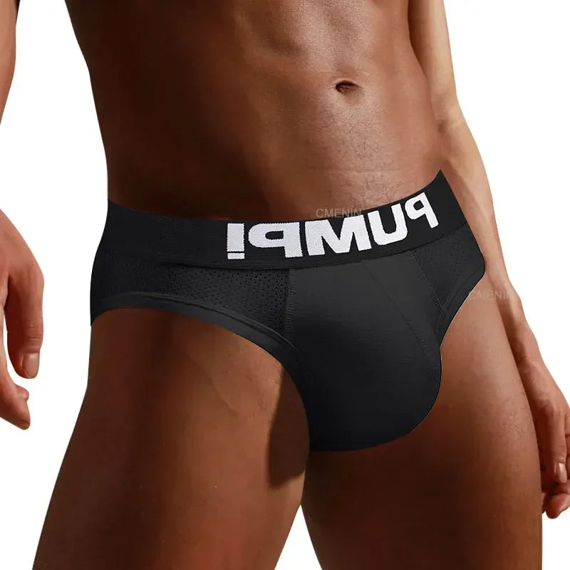 Men's Cotton Spandex Briefs Underwear