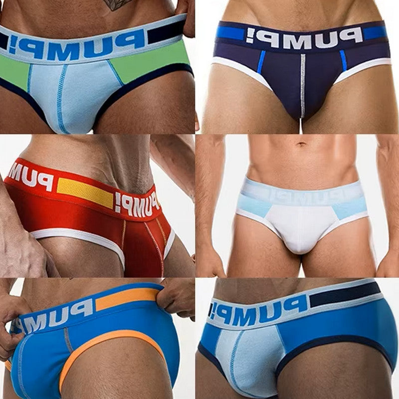 Men's Cotton Spandex Briefs Underwear