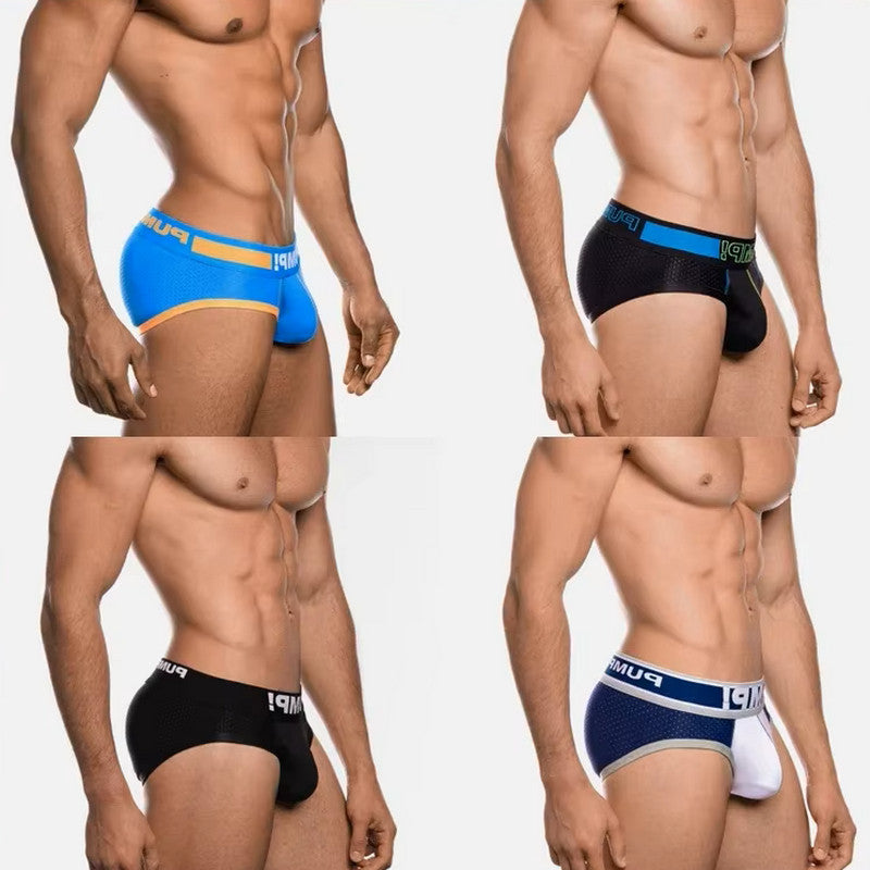 Men's Cotton Spandex Briefs Underwear