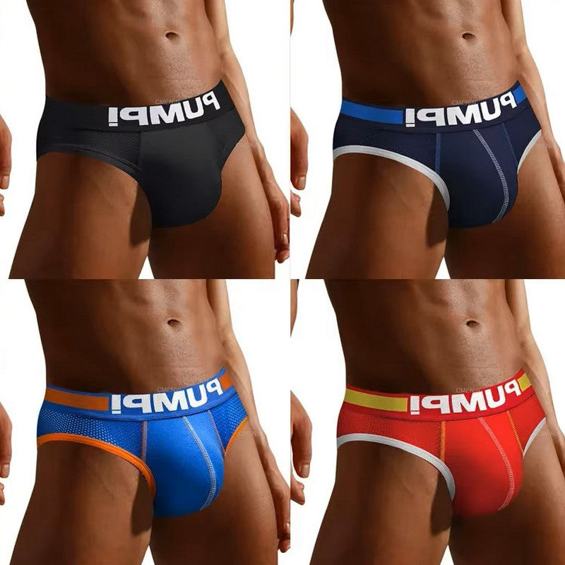 Men's Cotton Spandex Briefs Underwear