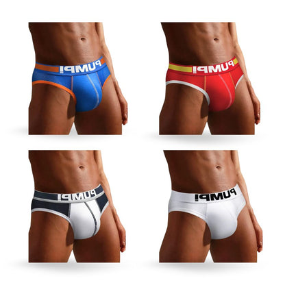 Men's Cotton Spandex Briefs Underwear