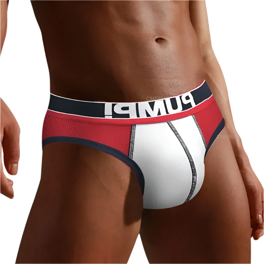 Men's Cotton Spandex Briefs Underwear