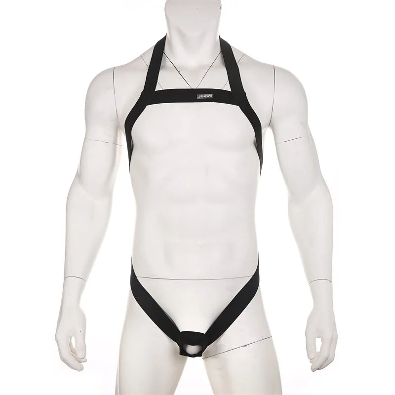 Men's Elastic Chest Strap - Gay Party Outfit