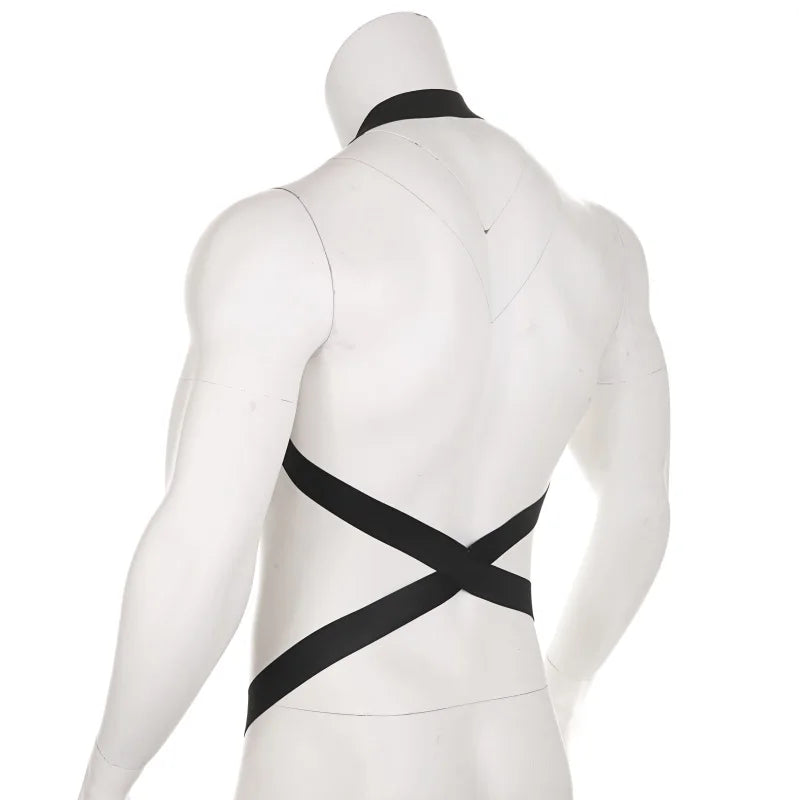 Men's Elastic Chest Strap - Gay Party Outfit