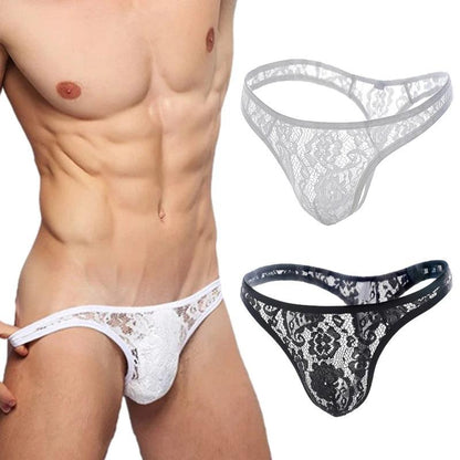 Men's Lace G String Thong