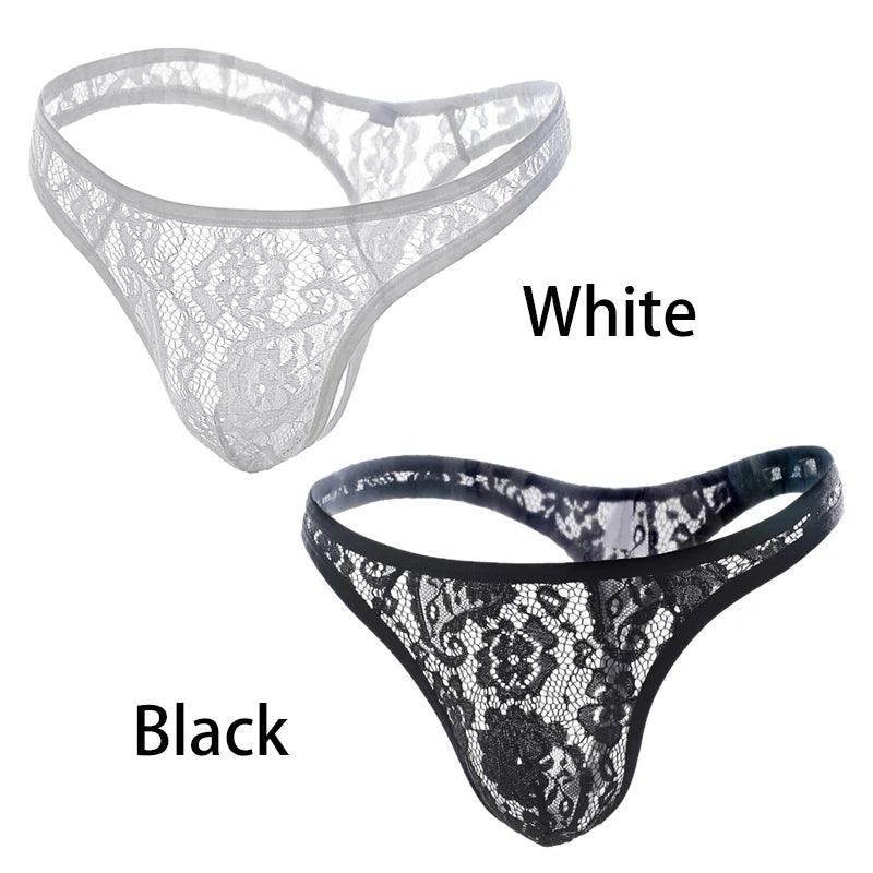 Men's Lace G String Thong