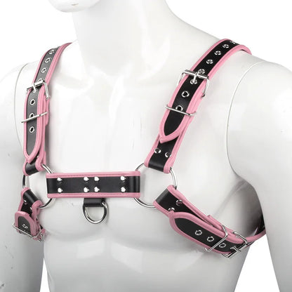 Men's Leather Chest Harness