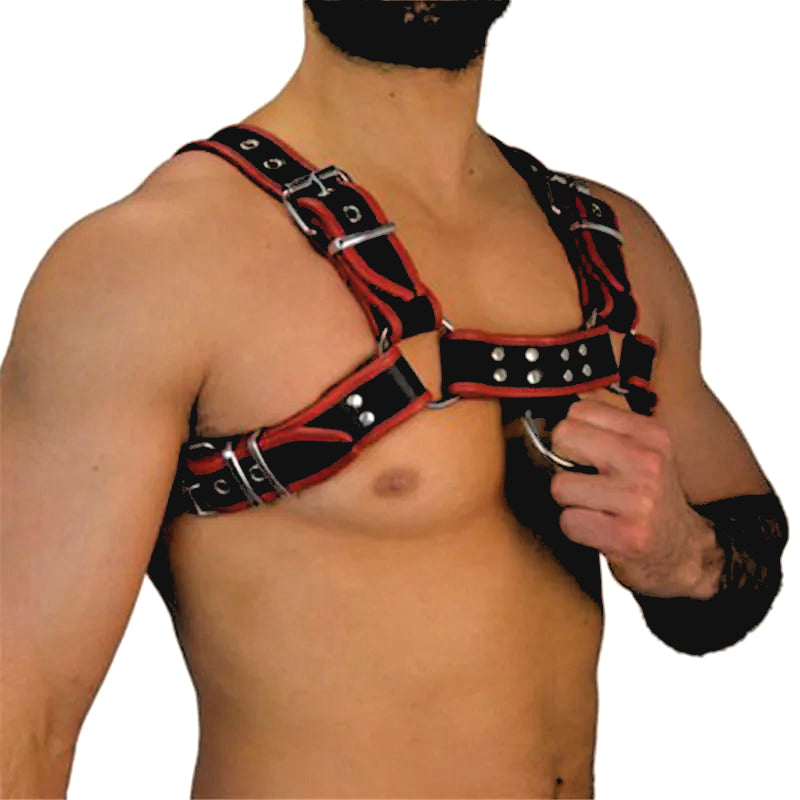 Men's Leather Chest Harness