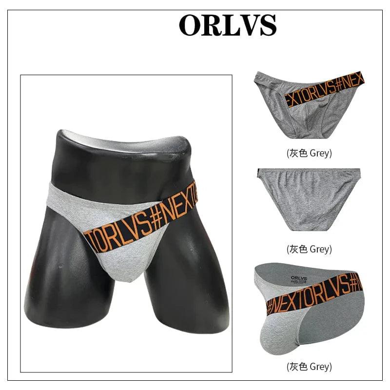 Men's Low-Rise Breathable Cotton Briefs