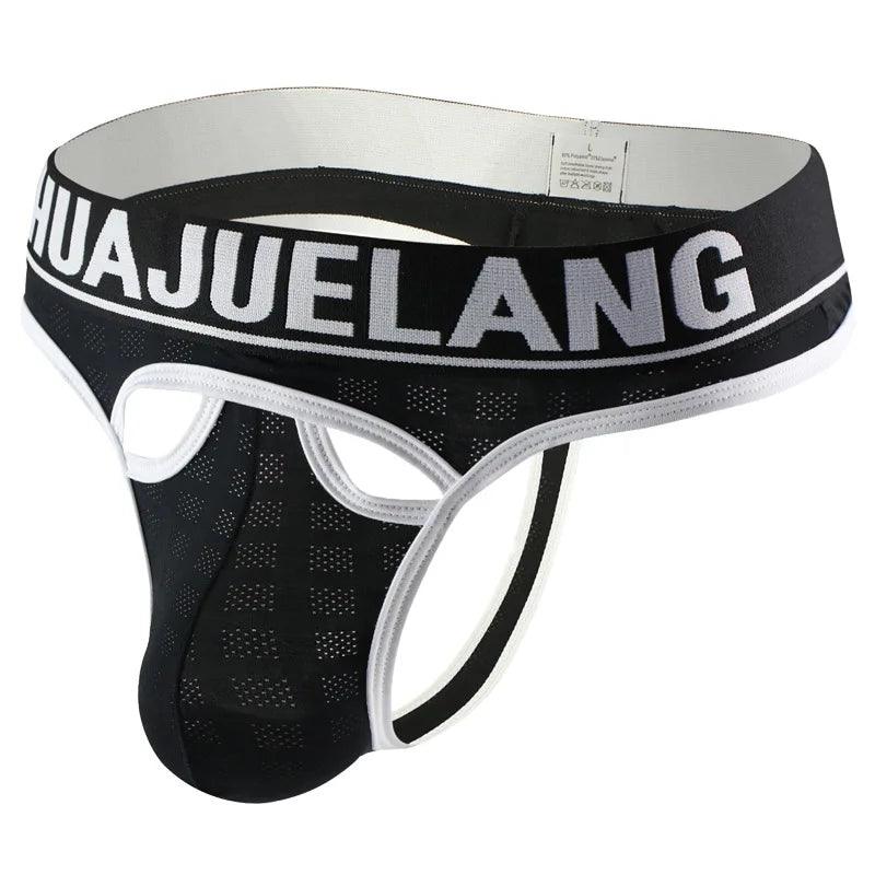 Men's Mesh G-String Thong Breathable Underwear