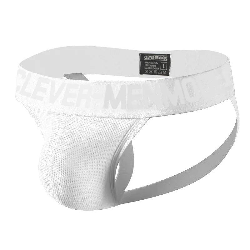 Men's Sexy Jockstrap Thongs: Breathable Mesh Lingerie