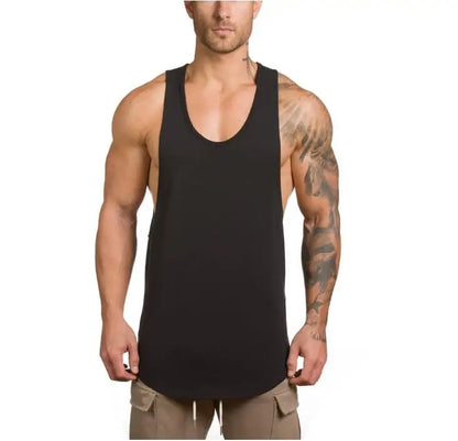 Men's Sleeveless Vest Tank-Top for Fitness