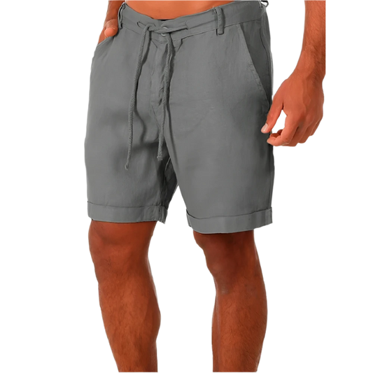 Men's Summer Cotton Linen Shorts