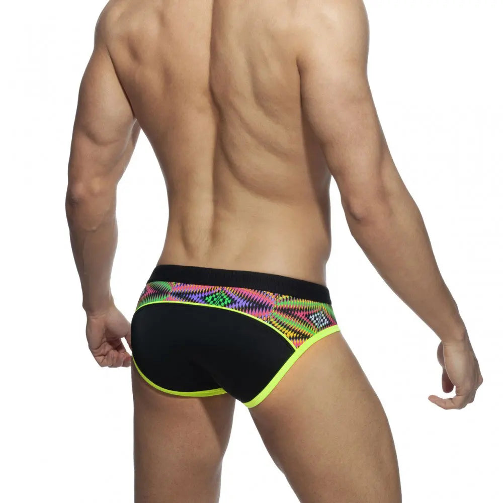 Men's Swim Briefs Push-up Swimming Trunks