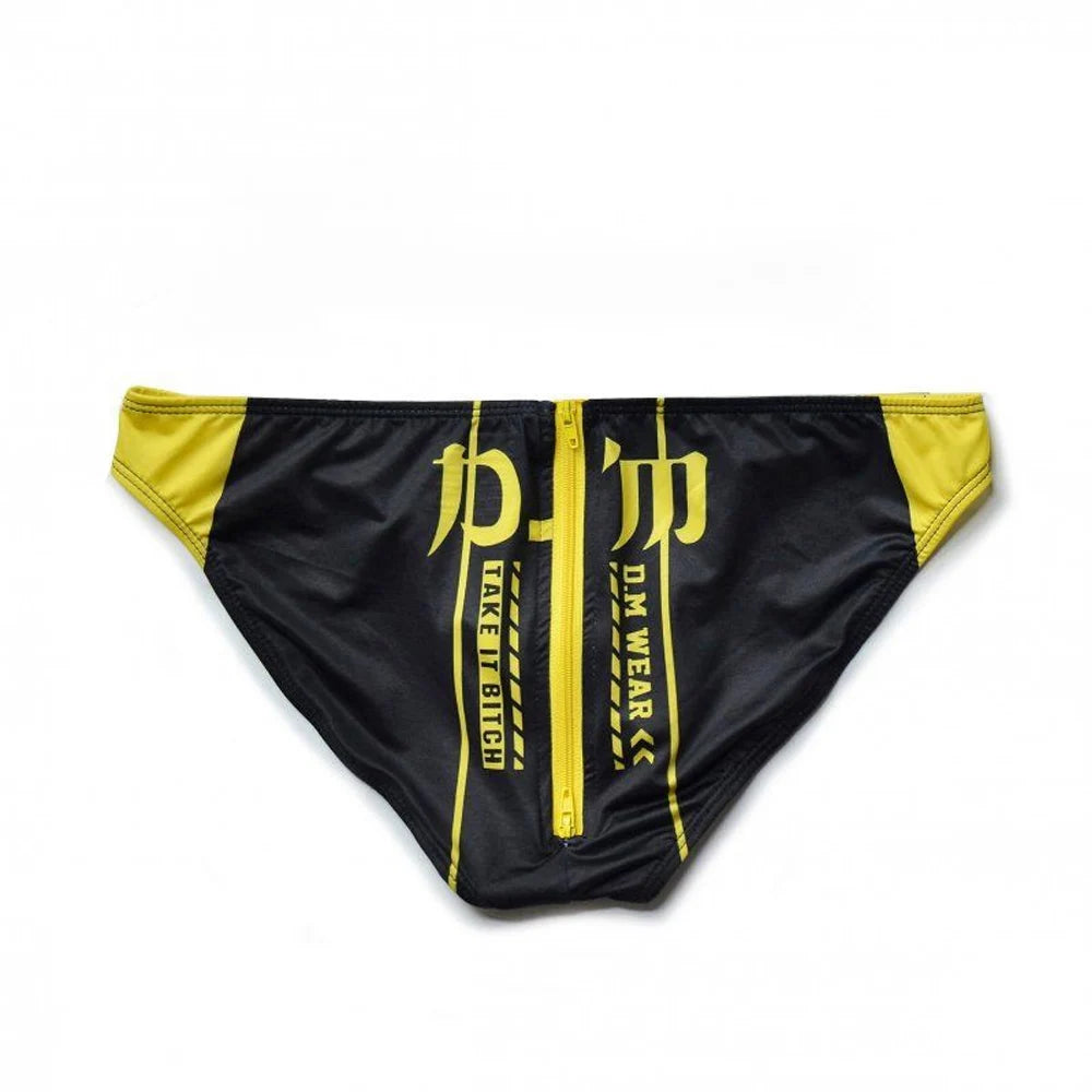 Men's Sexy Zipper Briefs