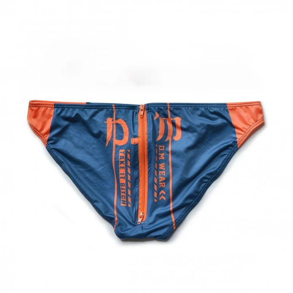 Men's Sexy Zipper Briefs