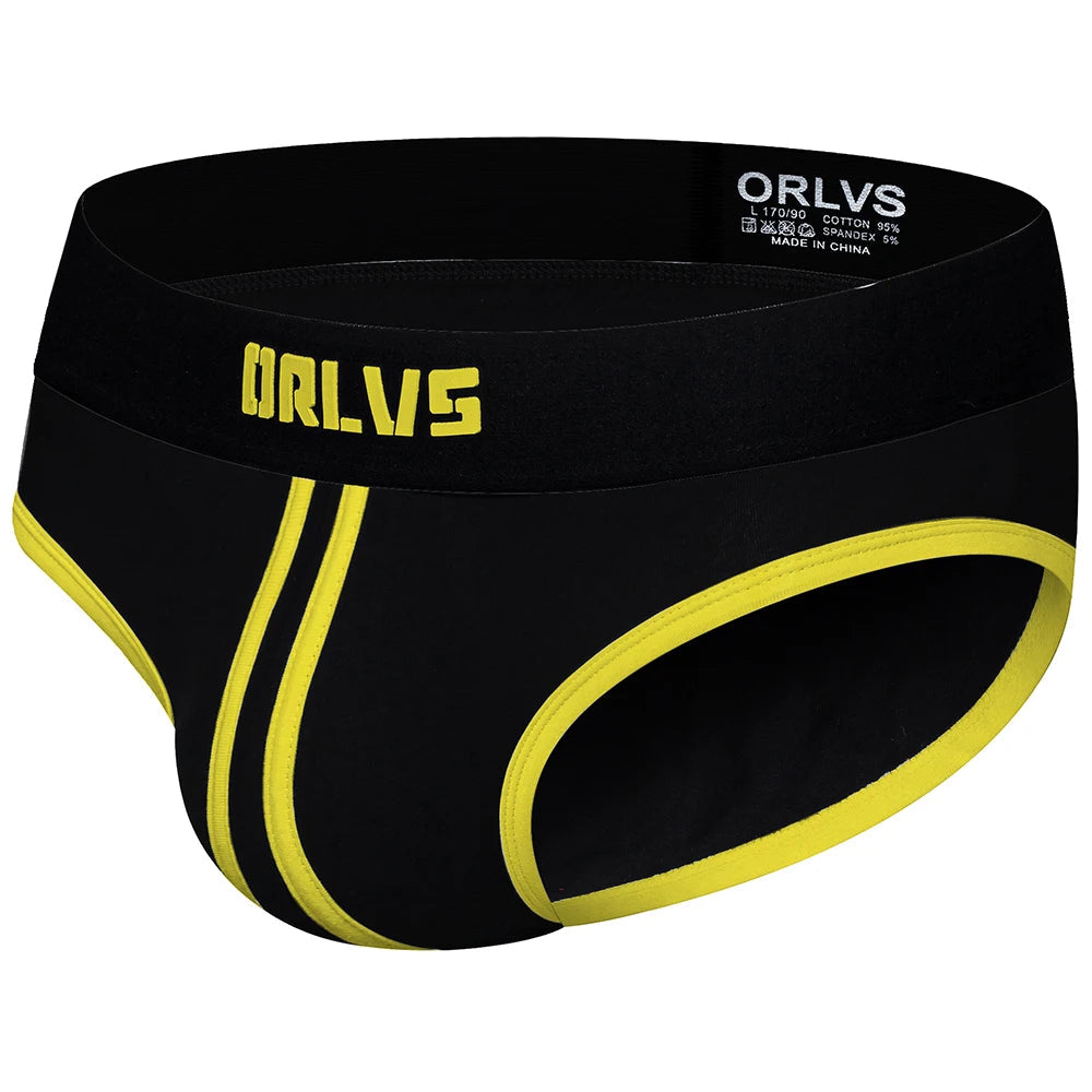 ORLVS Men's Cotton Briefs