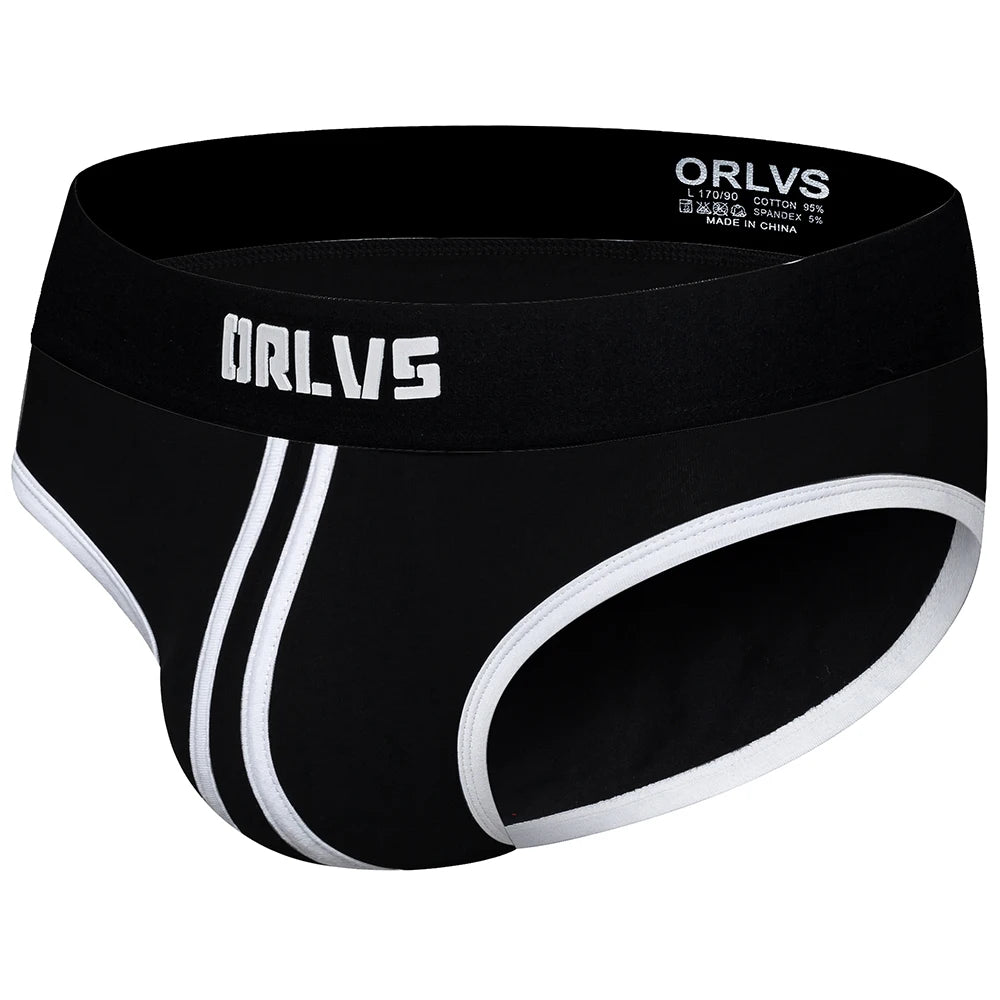 ORLVS Men's Cotton Briefs