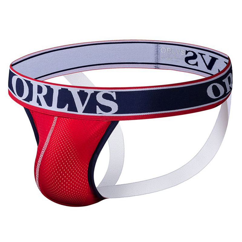 ORLVS Mesh Jockstrap Backless Underwear for Men