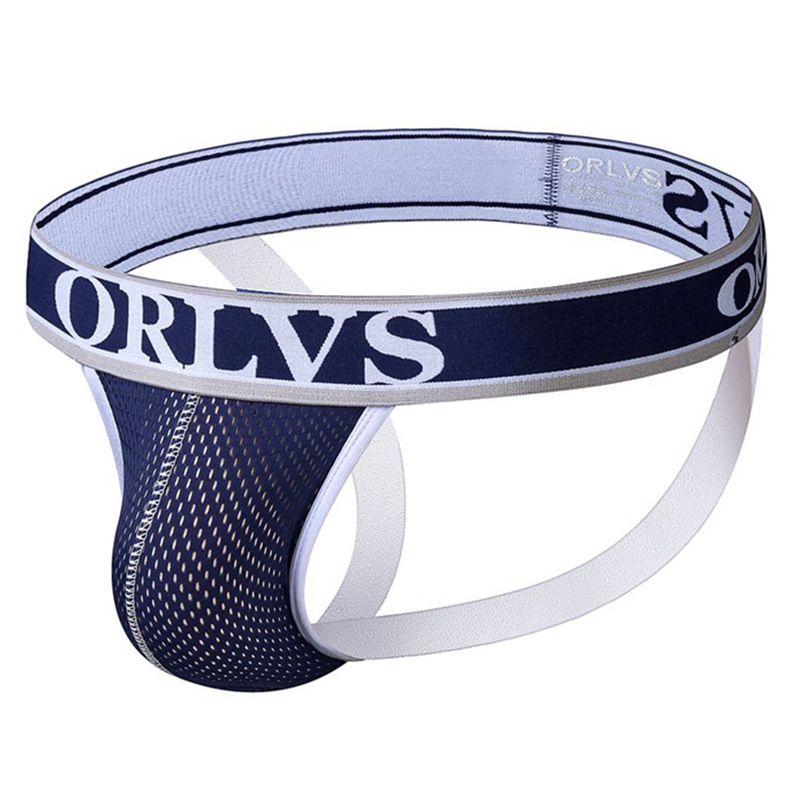 ORLVS Mesh Jockstrap Backless Underwear for Men